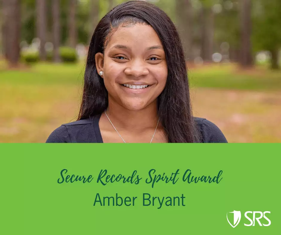 1 SRSpirit Award Sept 2020 Amber Bryant