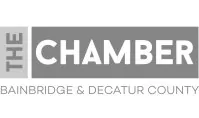 The Chamber BDC logo grayscale