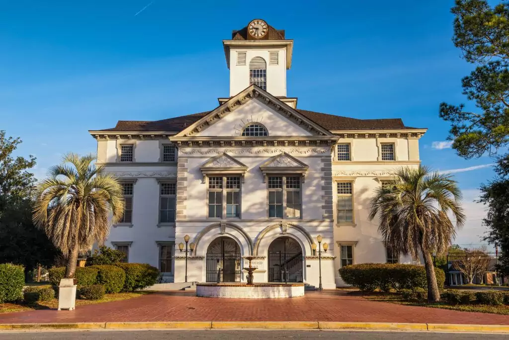Brooks County Courthouse in Quitman, Georgia